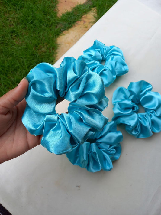 Scrunchie Maxi Azul Céu