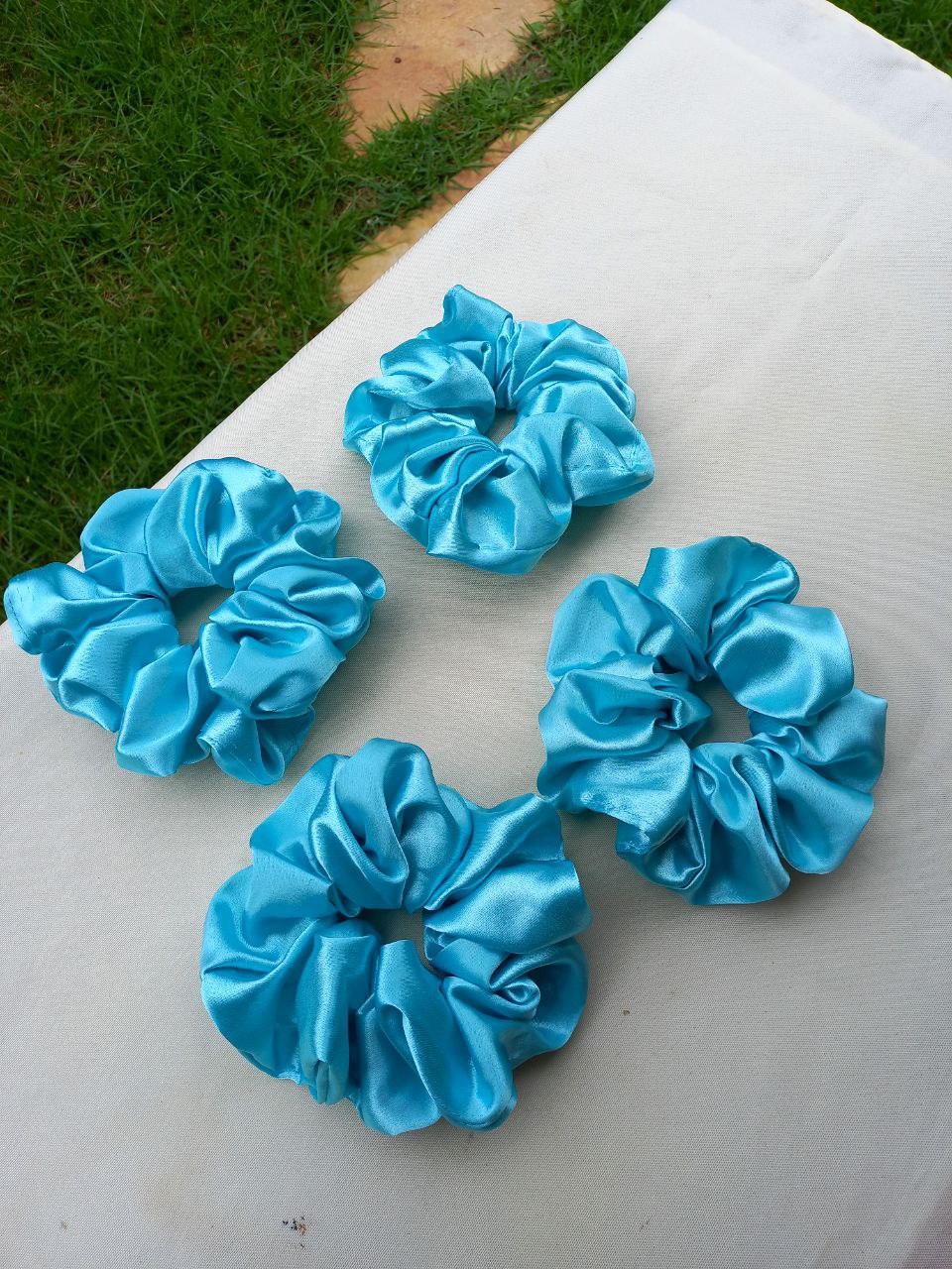 Scrunchie Maxi Azul Céu