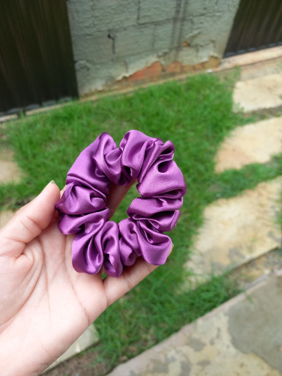 Scrunchie Tradicional Roxa