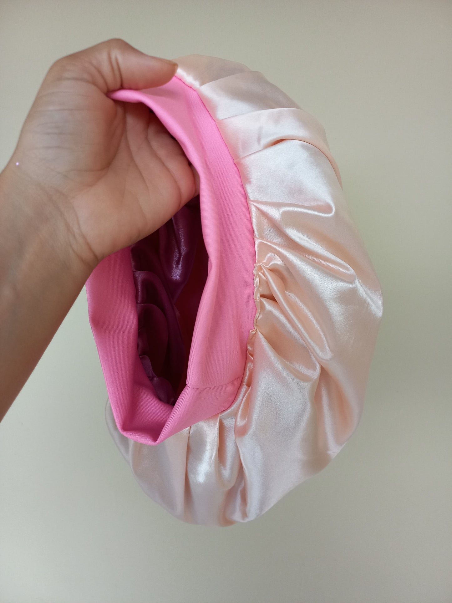 Touca Faixa Goiaba e Rosé