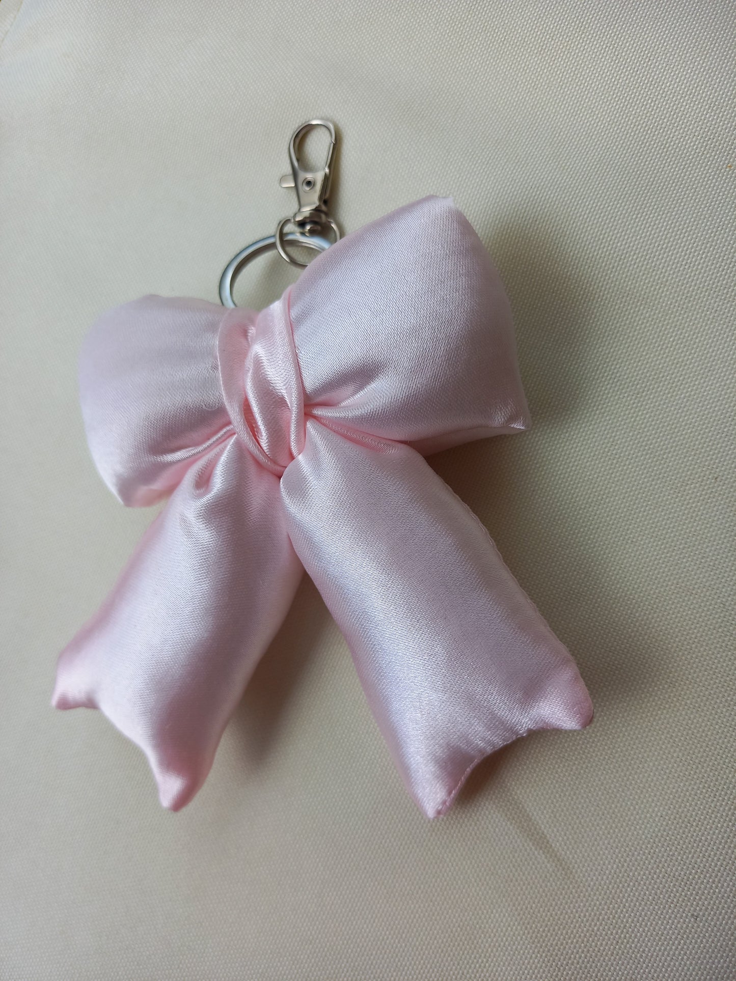 Chaveiro Laço Rosa Bebê