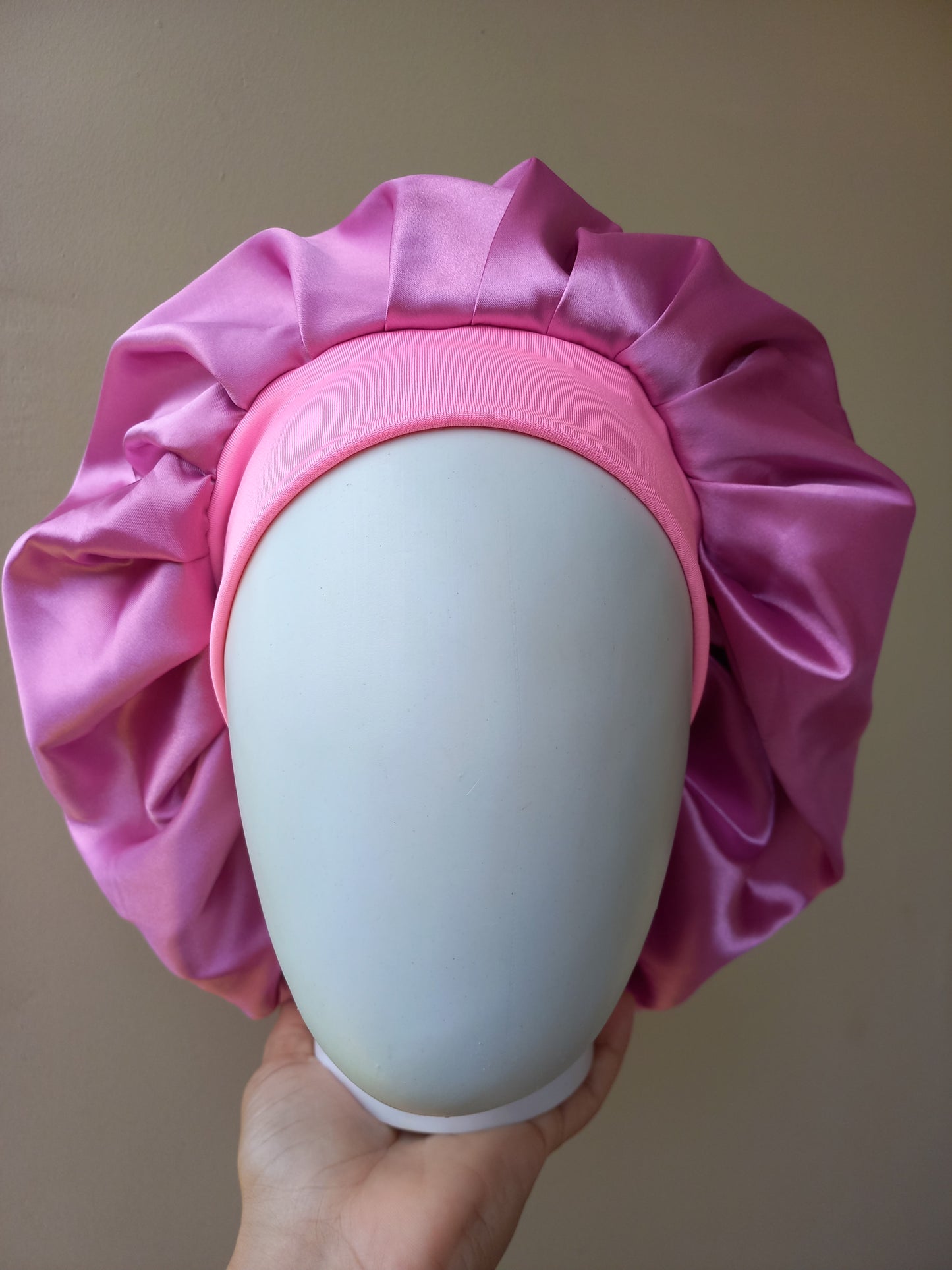 Touca Faixa Goiaba e Rosé