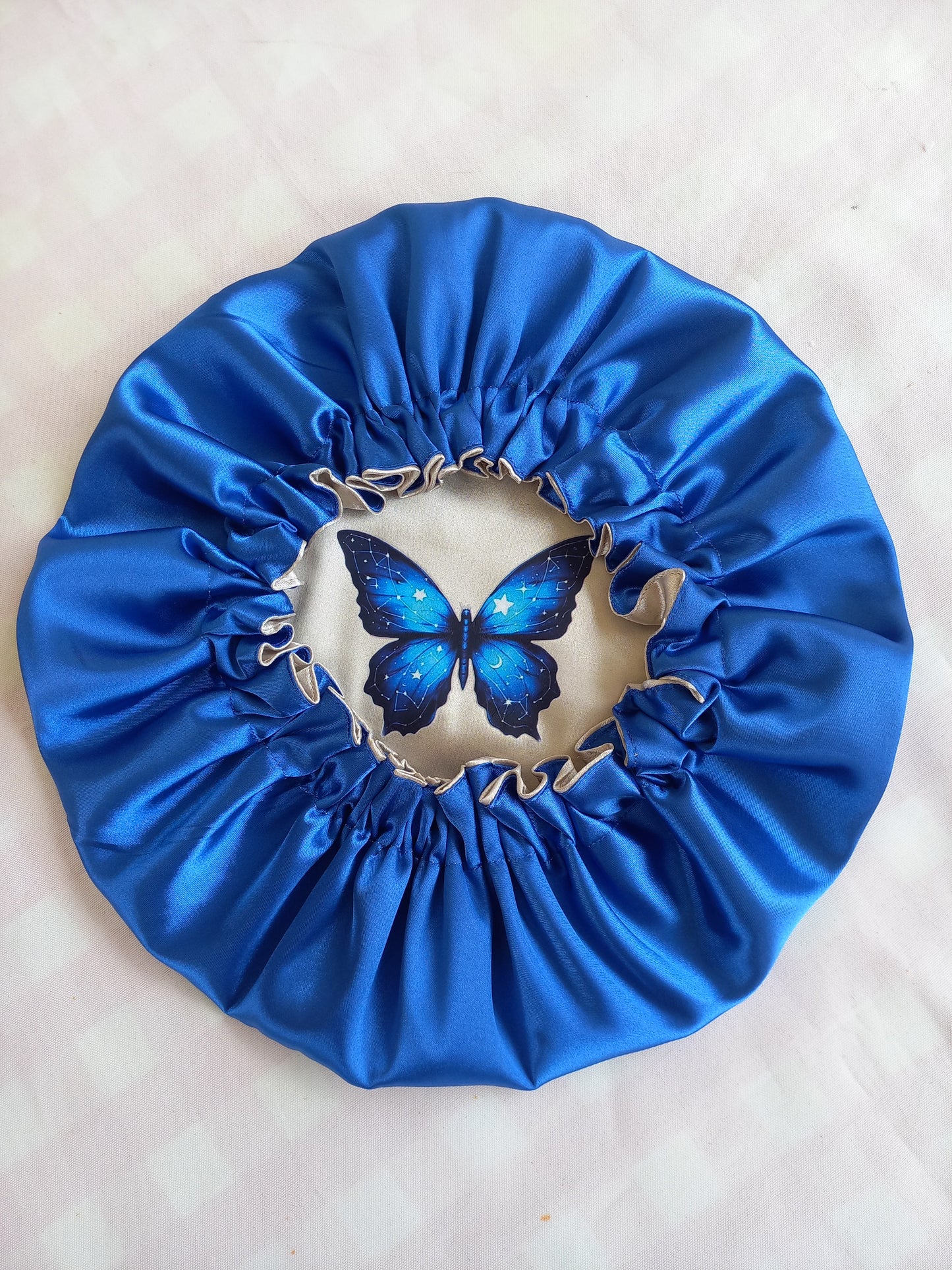 Touca Premium estampada Borboleta Azul 🦋