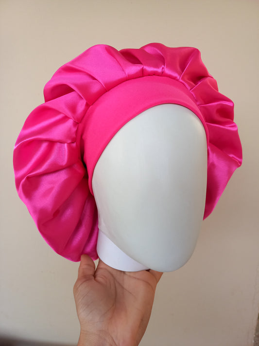 Touca Faixa Pink e Preto