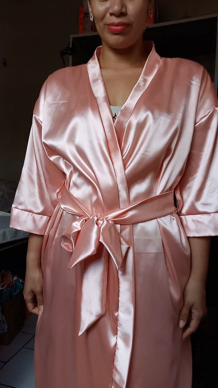 Robe sem renda Rosé