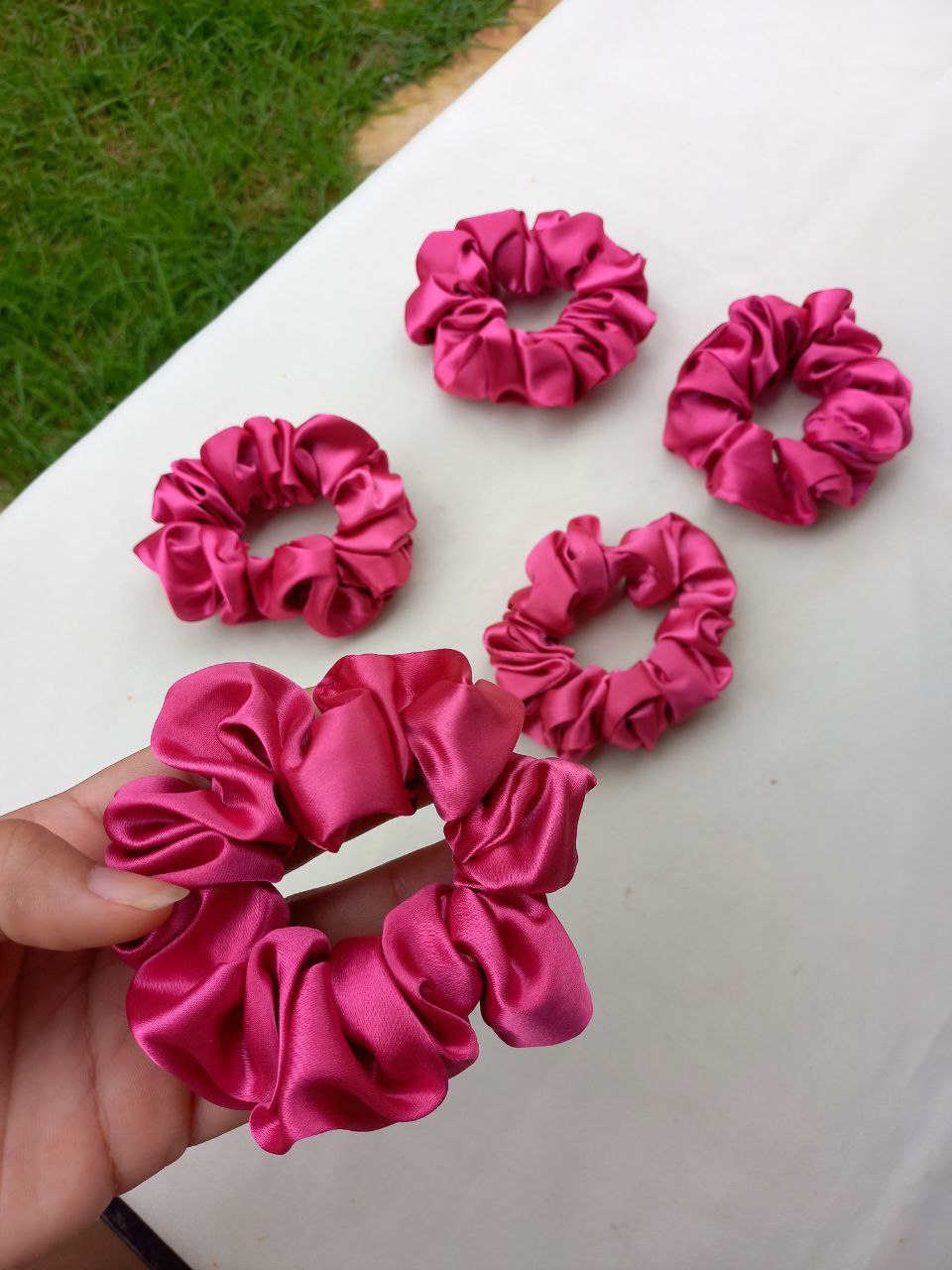 Scrunchie Tradicional Pink
